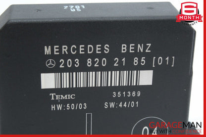 01-07 Mercedes W203 C230 C320 Rear Left Side Door Computer Controller Module