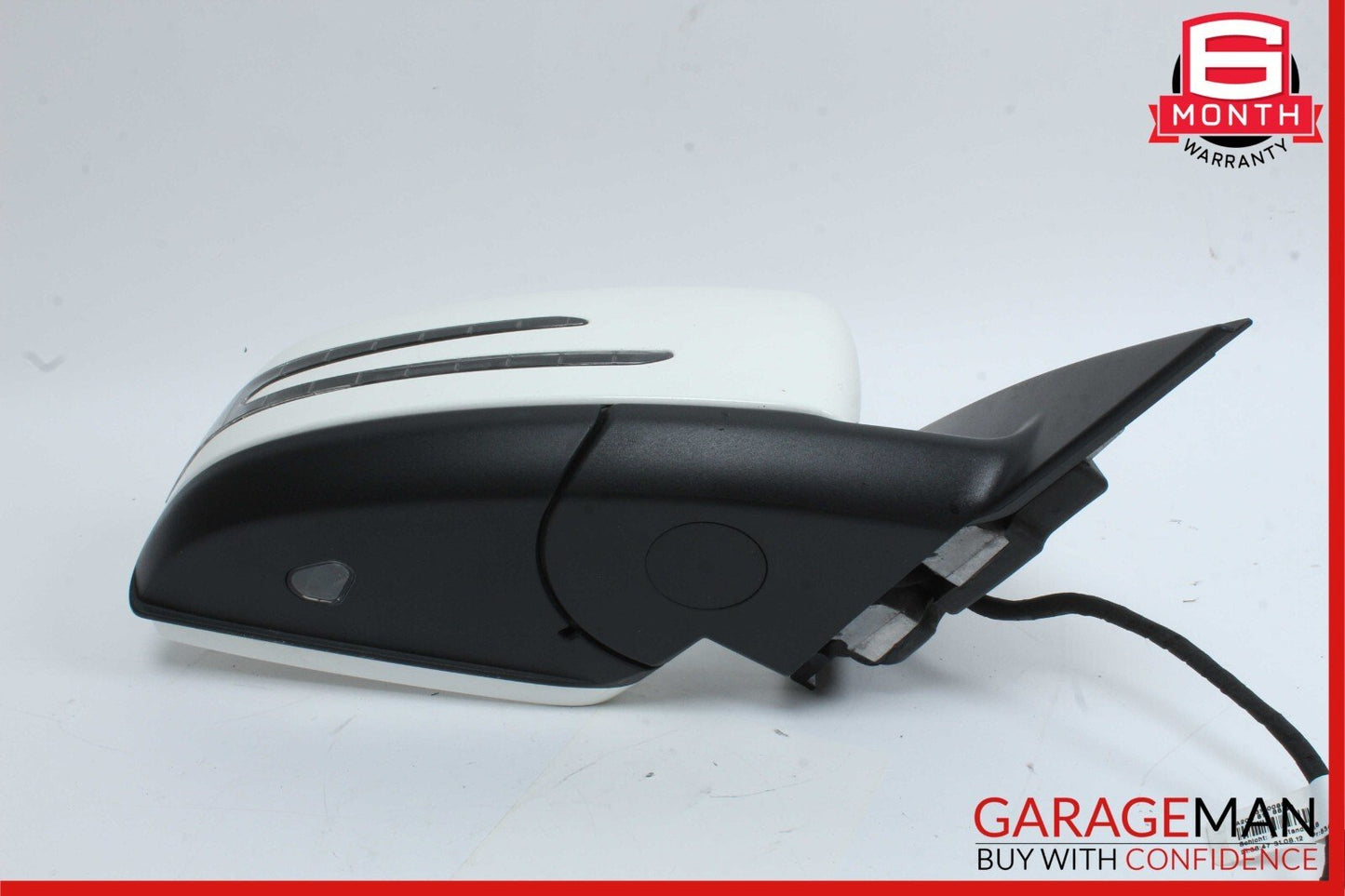 12-14 Mercedes W204 C250 C63 AMG Front Right Side Mirror Rear View Door White