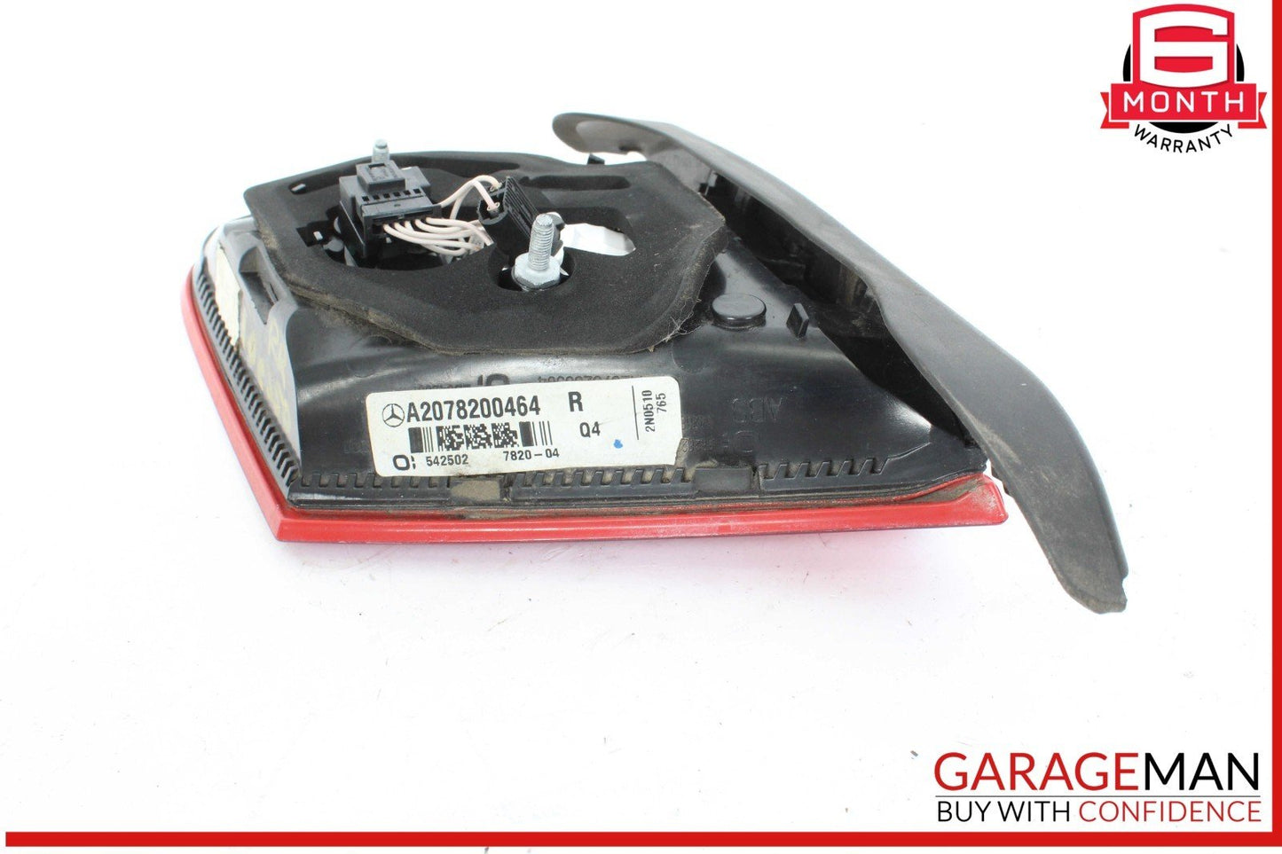 10-13 Mercedes W207 E350 Rear Right Passenger Side Inner Tail Light Lamp OEM