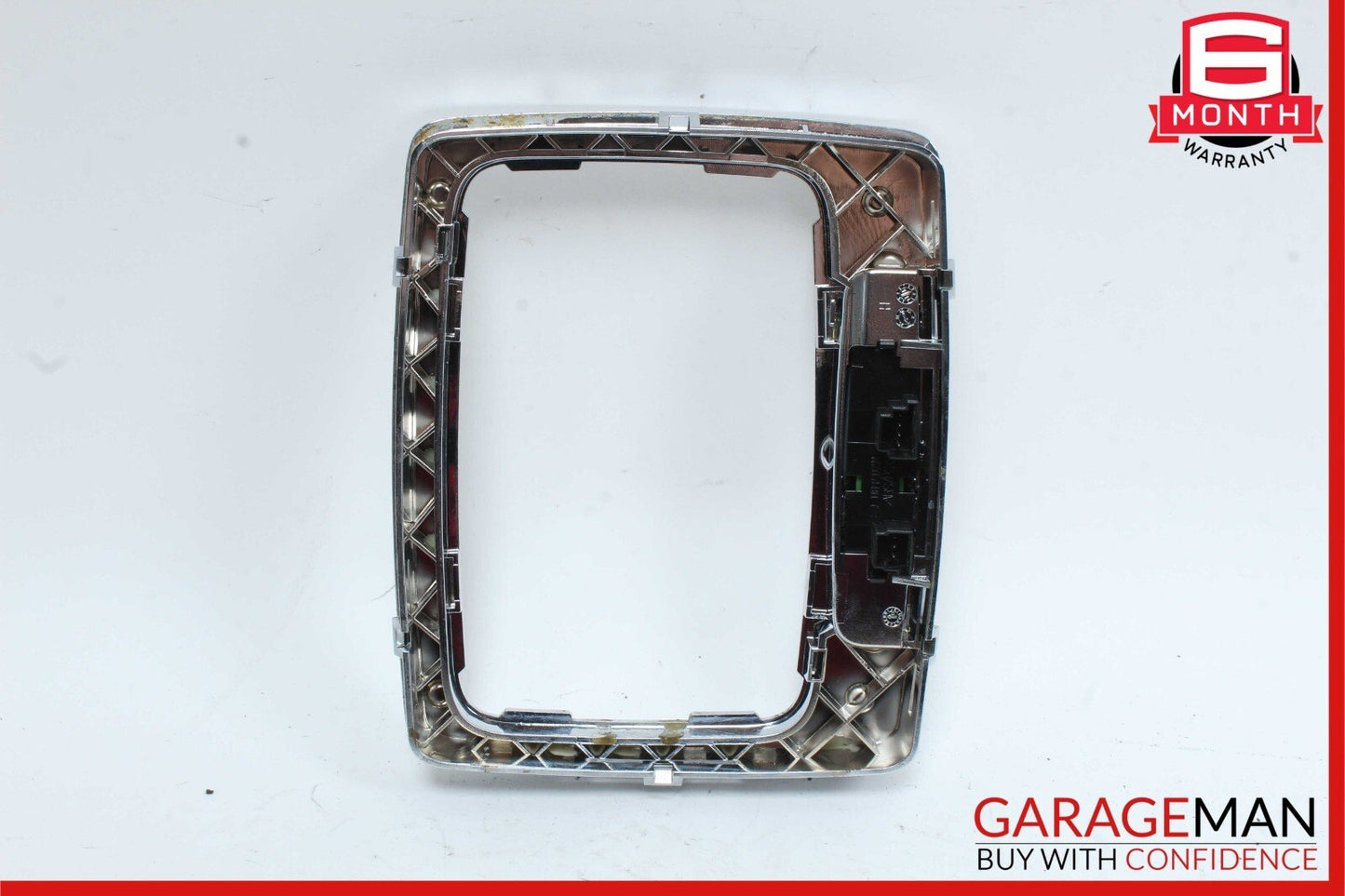08-14 Mercedes W204 C350 E350 Center Console Shift Shifter Bezel Trim Silver OEM
