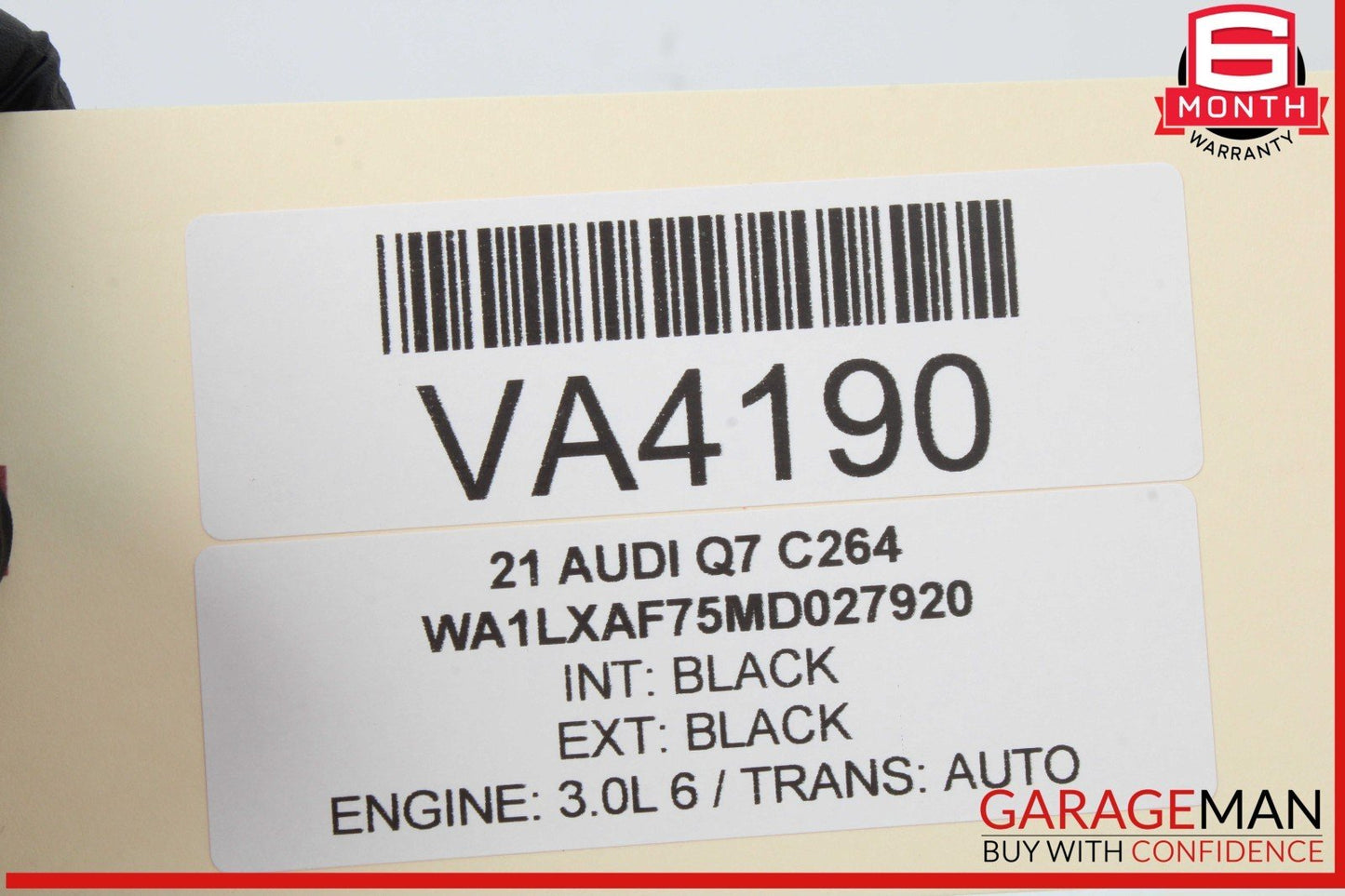 17-24 Audi Q7 Rear Left or Right Side 3rd Third Row Seat Control Switch OEM