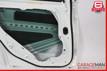 10-16 Mercedes W212 E350 Sedan Rear Left Side Door Shell Assembly OEM