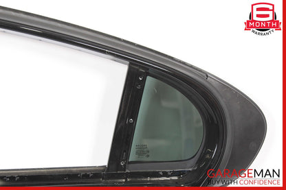 09-15 Jaguar XF Rear Right Door Shell Panel Black OEM