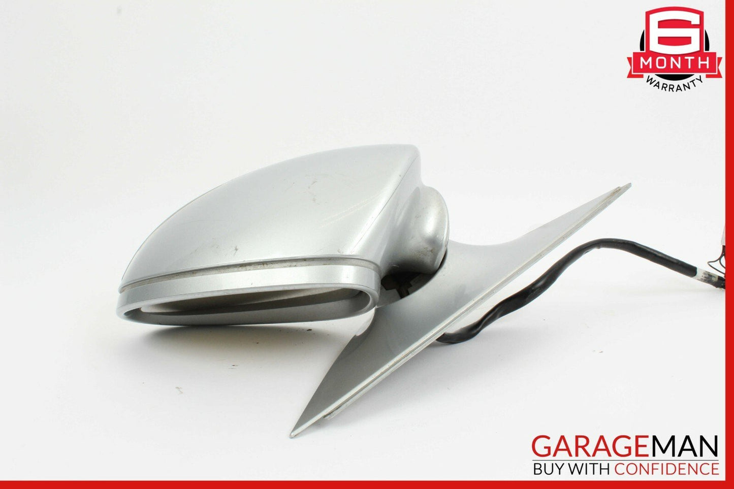 07-09 Mercedes W221 S550 Front Left Driver Side Mirror Door Rear View Silver OEM