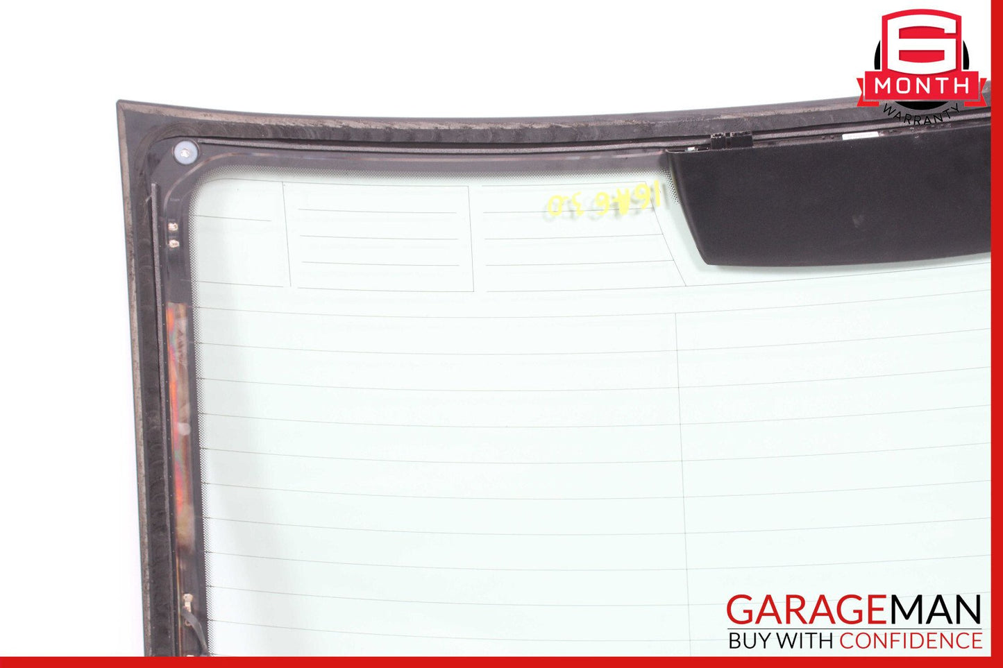 12-18 Audi A6 Rear Windshield Wind Shield Back Glass OEM