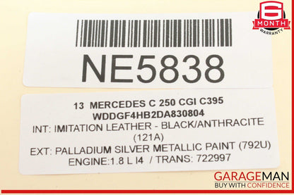 08-18 Mercedes W204 C250 CGI Front Right Passenger Side Door Control Module OEM