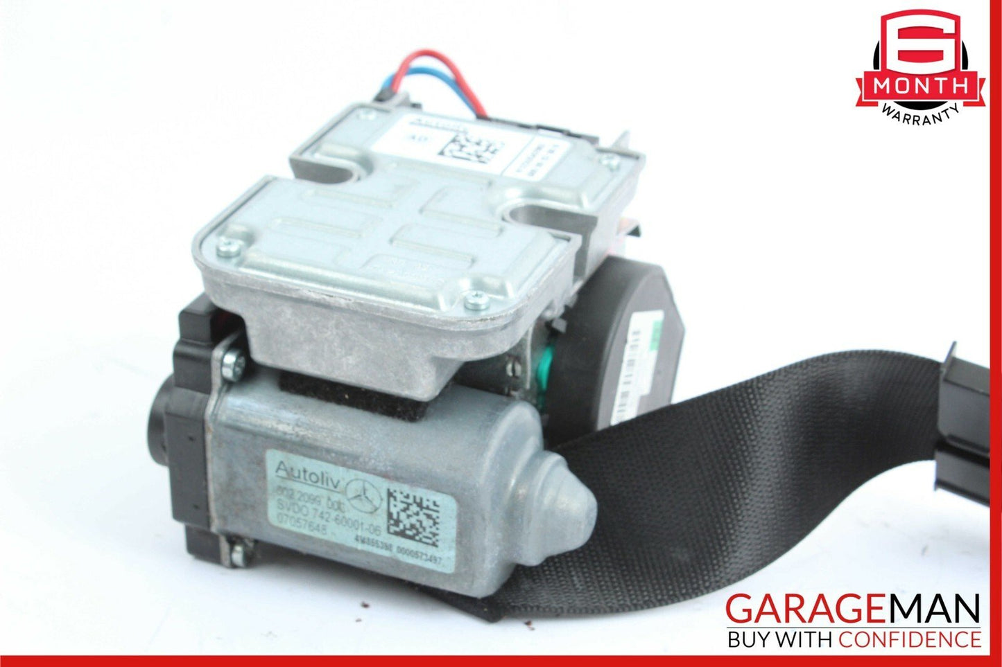 03-06 Mercedes W211 E55 AMG Front Right Side Seatbelt Seat Belt Retractor A119