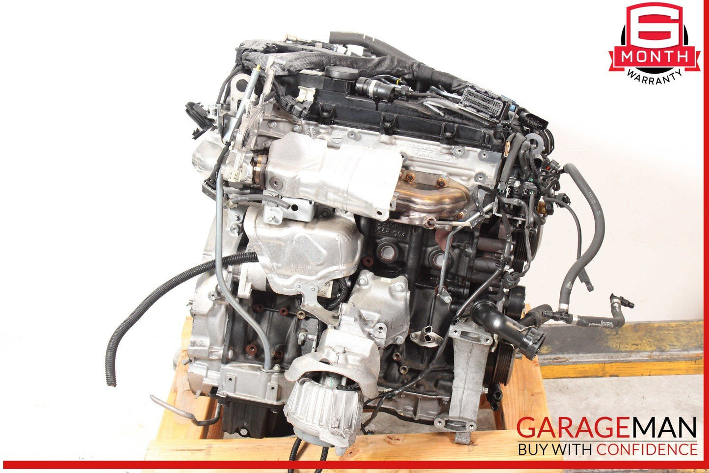 14-16 Mercedes W212 E250 Bluetec 2.1L Complete Engine Motor Block Assy OEM