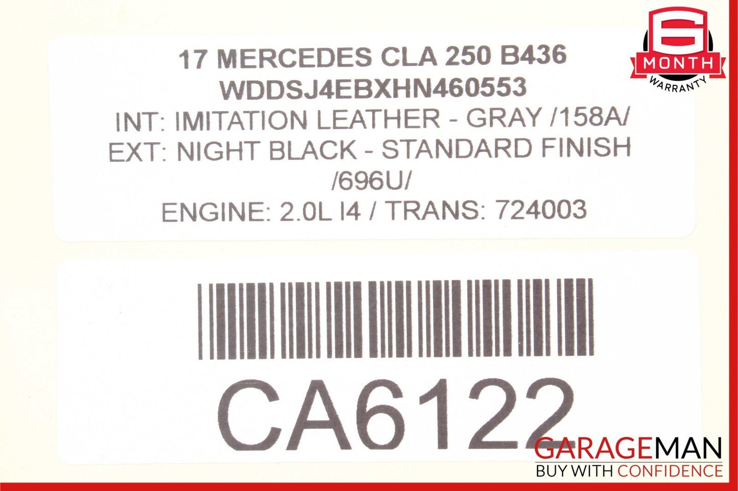 14-19 Mercedes W117 CLA250 Front Left Driver Side Brake Caliper