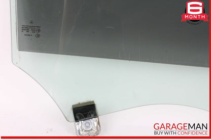 12-18 Mercedes W218 CLS550 CLS63 AMG Rear Left Driver Side Door Window Glass OEM