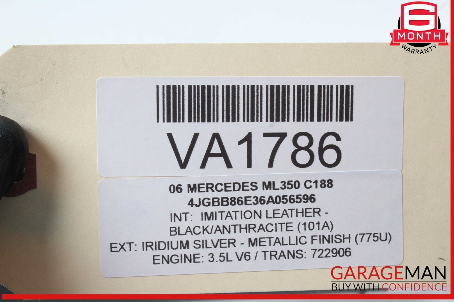 06-13 Mercedes W164 ML350 GL450 GL320 Front Drive Shaft Driveshaft Axle OEM