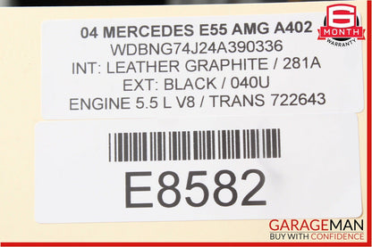 03-06 Mercedes W211 E55 Communication Voice Control Module 2118206285 OEM