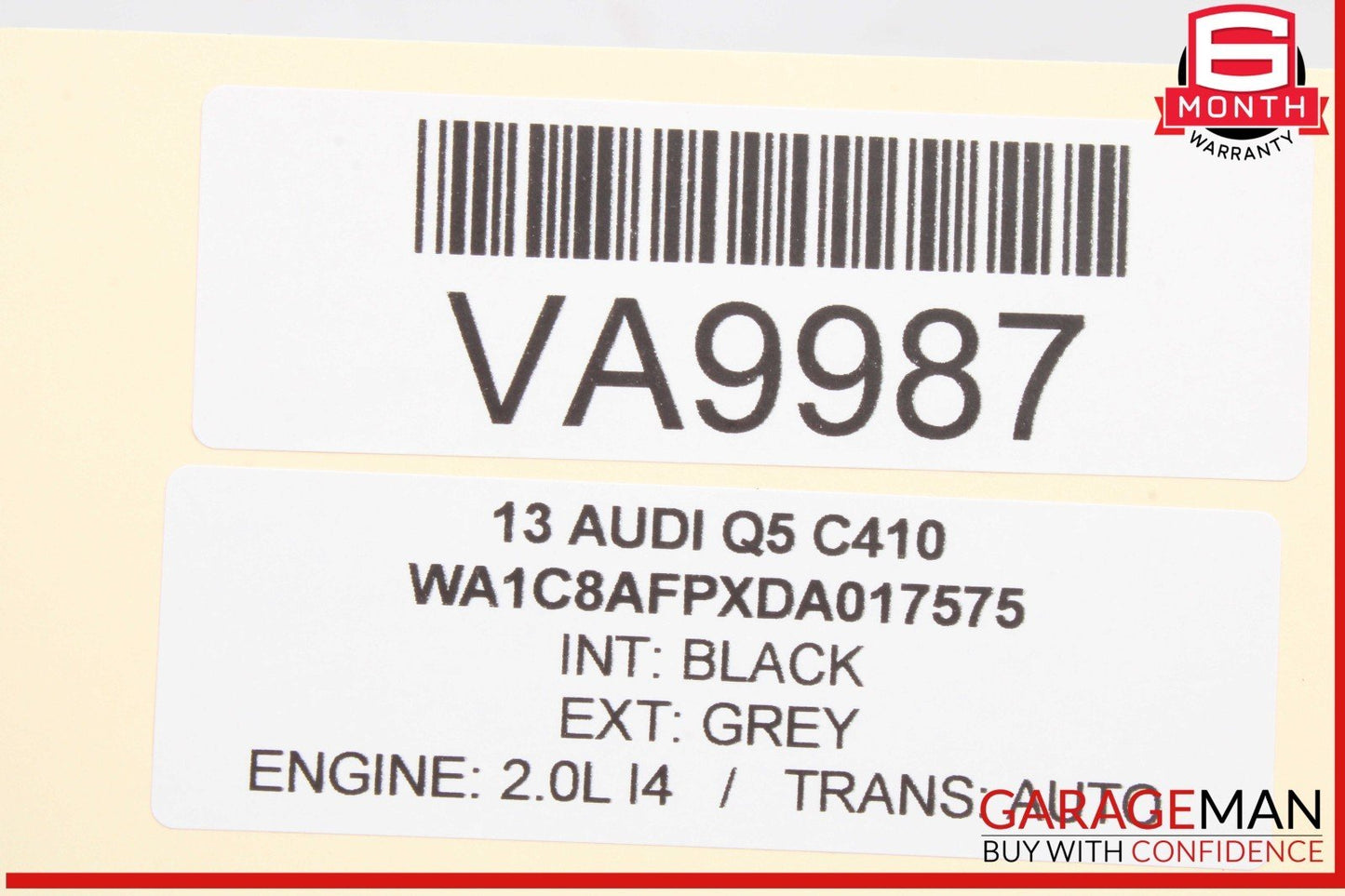 09-18 Audi Q5 A5 A7 S4 A4 Rear Right Passenger Side Upper Control Arm 8K0505324H