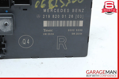 06-11 Mercedes W219 CLS500 Front Right Side Door Computer Control Module OEM