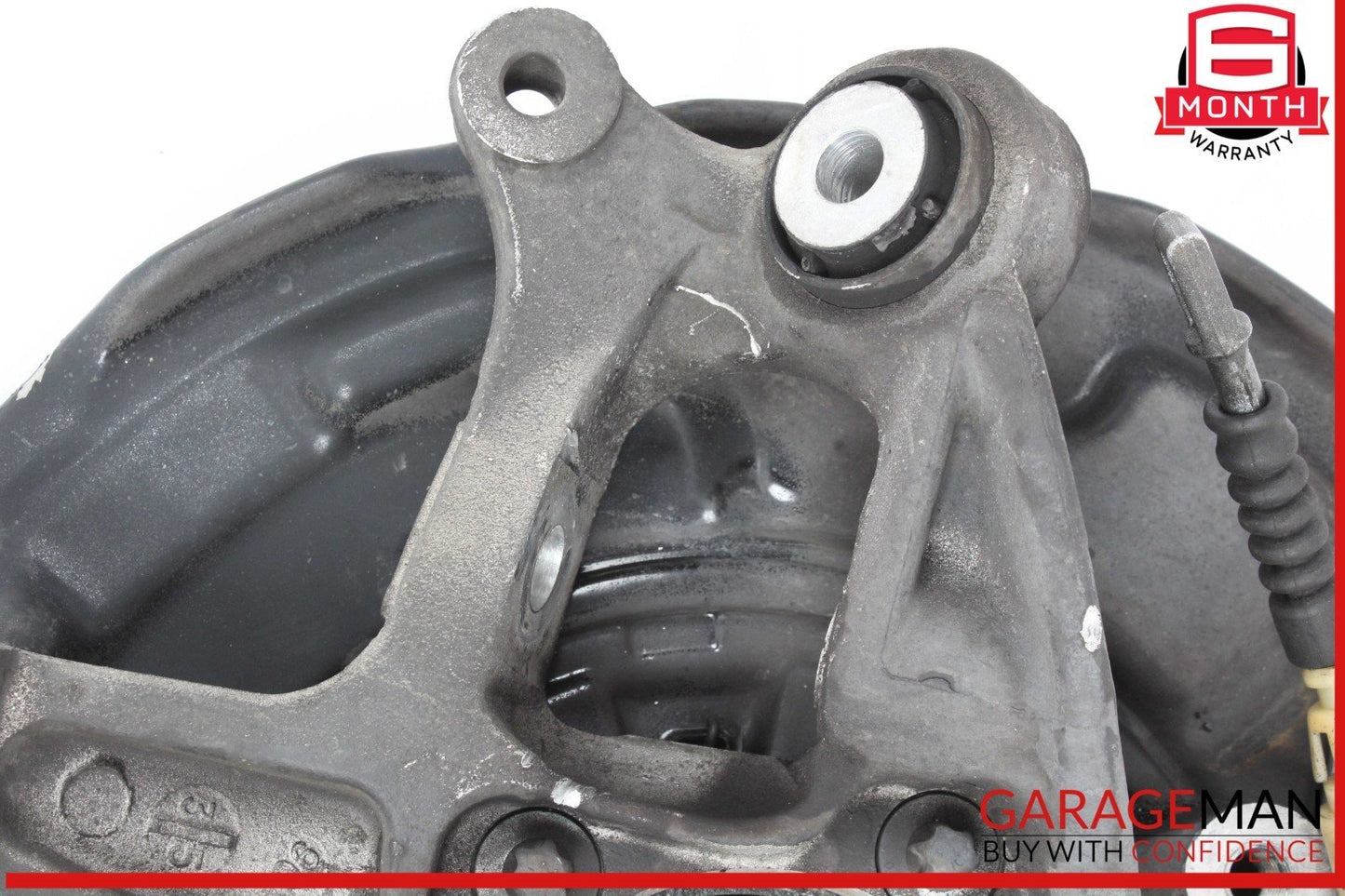 03-12 Mercedes R230 SL550 Rear Right Side Spindle Knuckle w/ Rotor Disc OEM