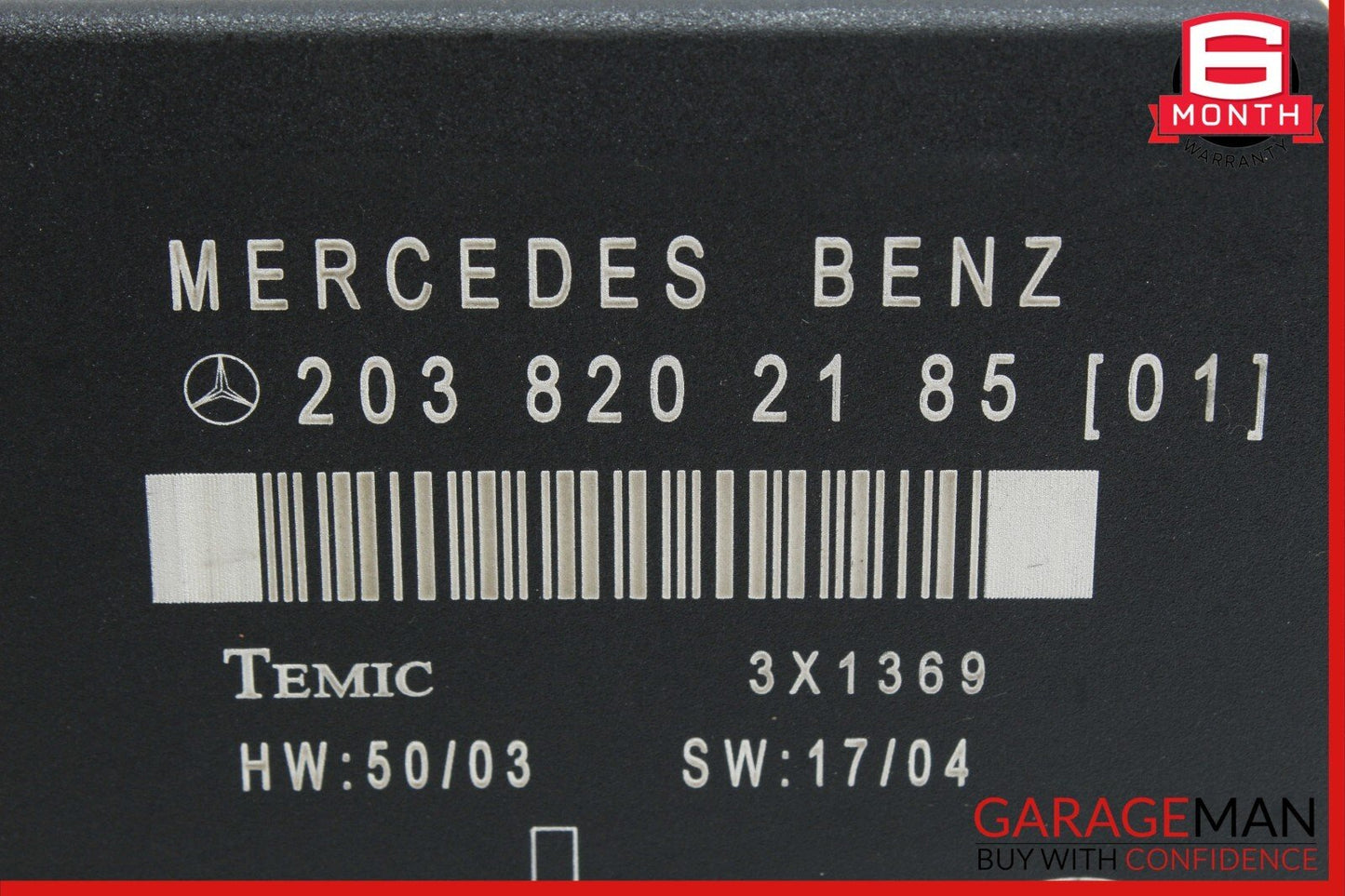 01-07 Mercedes W203 C230 C320 C280 Rear Left Door Computer Controller Module OEM