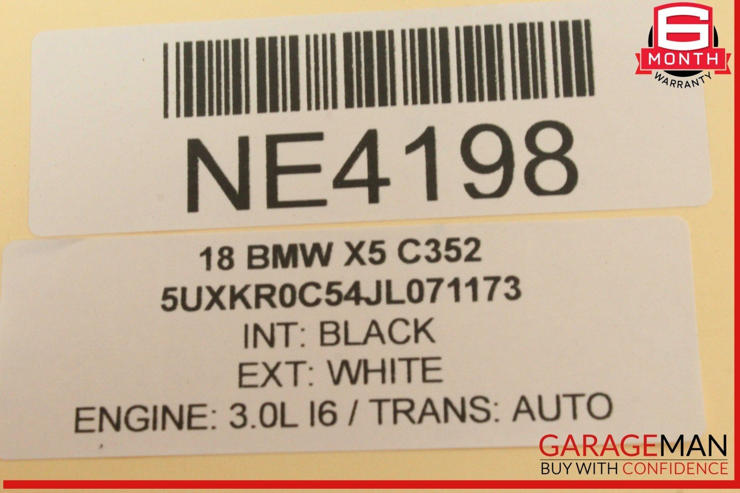14-18 BMW X5 F15 X6 Rear Right Side Upper Suspension Control Arm 679504 OEM