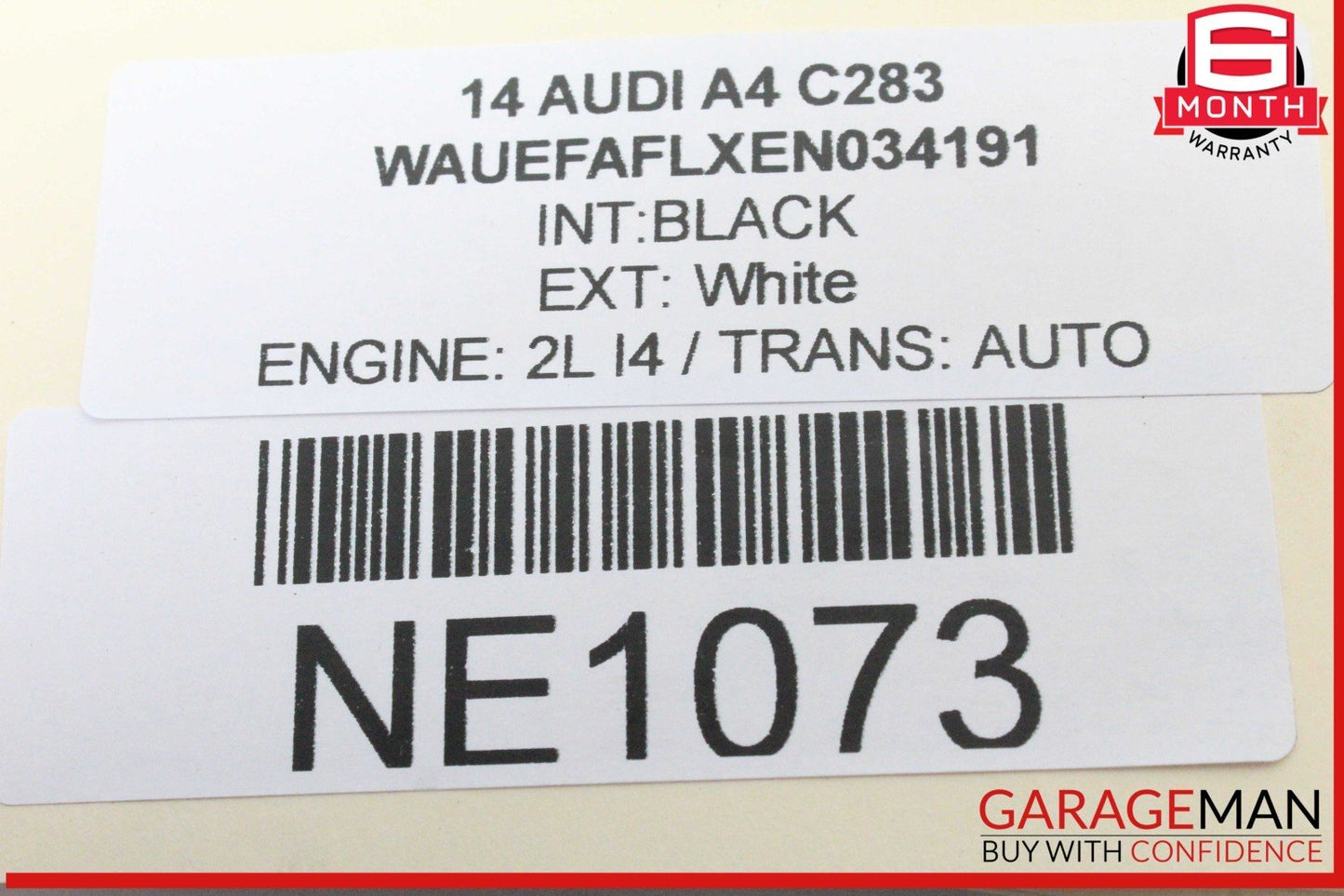 09-17 Audi A4 Q5 A5 Front Right Side Suspension Upper Forward Control Arm OEM