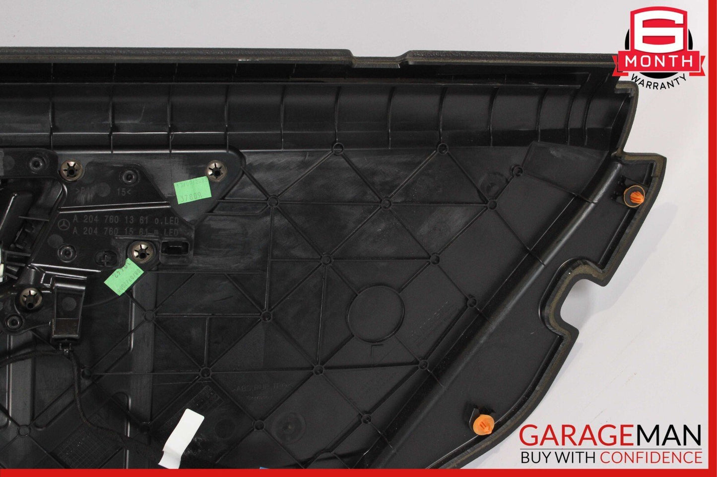 10-15 Mercedes X204 GLK250 Rear Left Interior Door Trim Cover Panel Assy Black