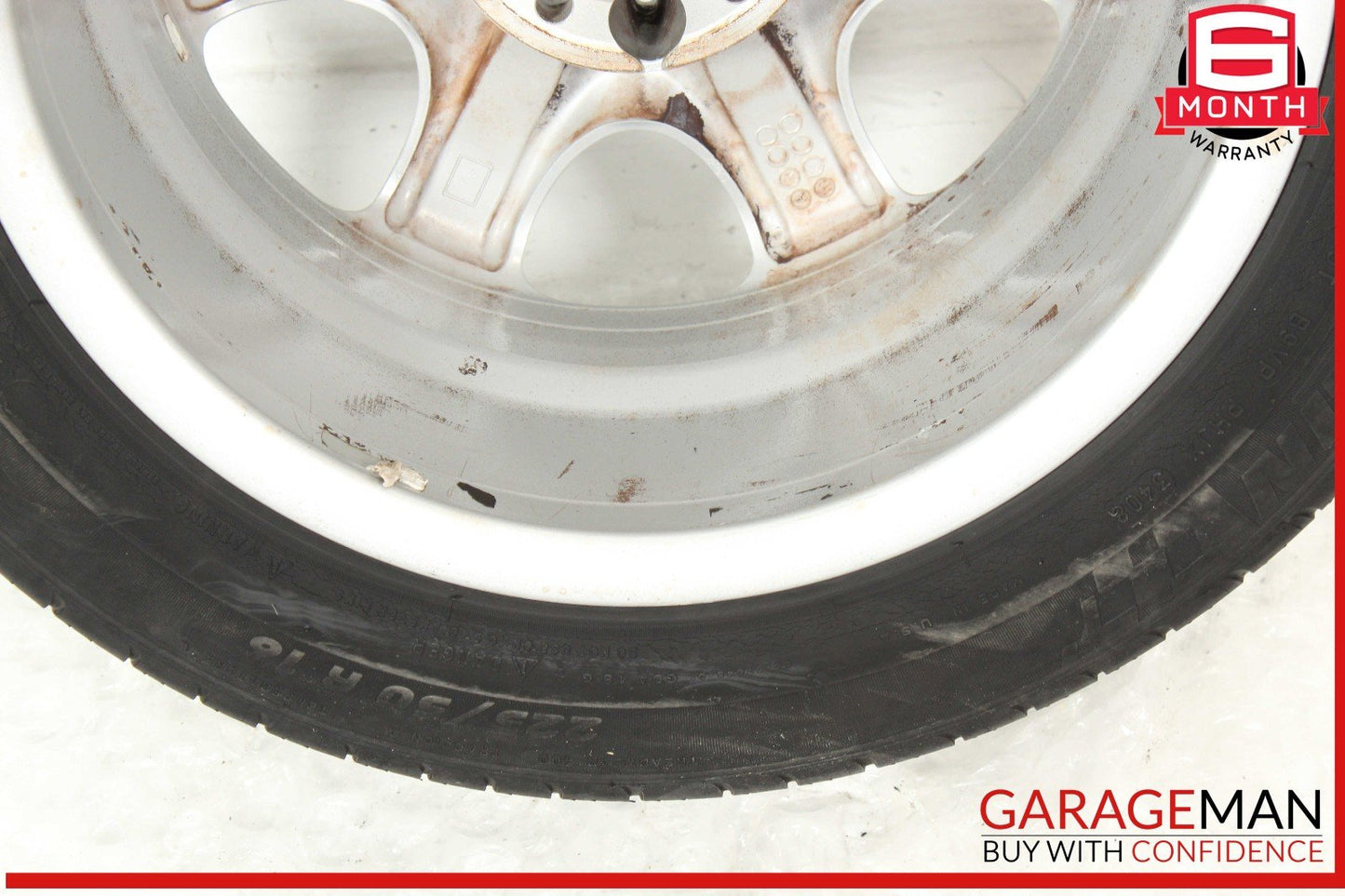 97-04 Mercedes R170 SLK230 SLK320 Rear Wheel Tire Rim 8Jx16H2 ET30 OEM
