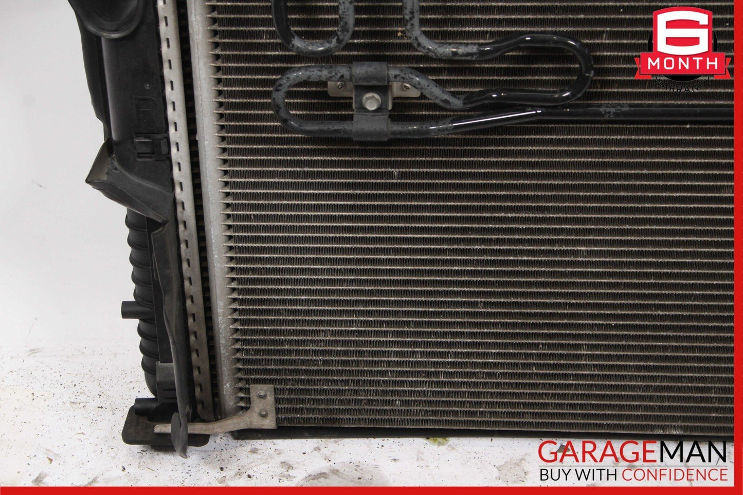 00-06 Mercedes W220 S430 CL500 Engine Cooling Radiator AC A/C Condenser Assembly