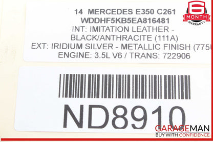 08-17 Mercedes W212 E350 C250 E400 Front Left Side Lower Control Arm RWD OEM