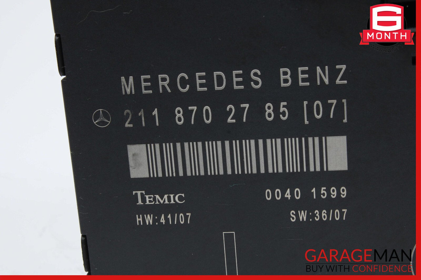 03-09 Mercedes W211 E350 E500 Front Left Side Door Control Module 2118707326 OEM