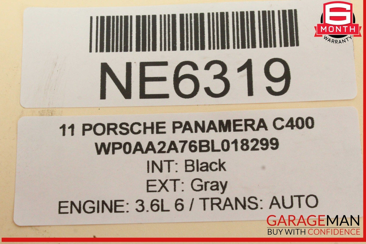 10-18 Porsche Panamera 970 Cayenne 958 Front Left Door Lock Latch Actuator OEM