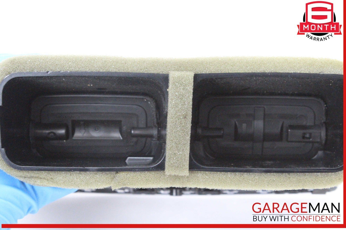 17-19 Audi Q7 Rear Center Console AC A/C Air Conditioning Air Vent Grille OEM