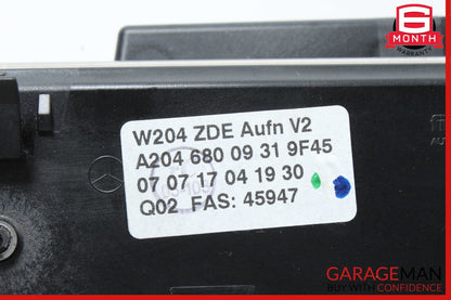 08-11 Mercedes W204 C300 C350 Navigation LCD Display Screen Monitor w/ Cover OEM