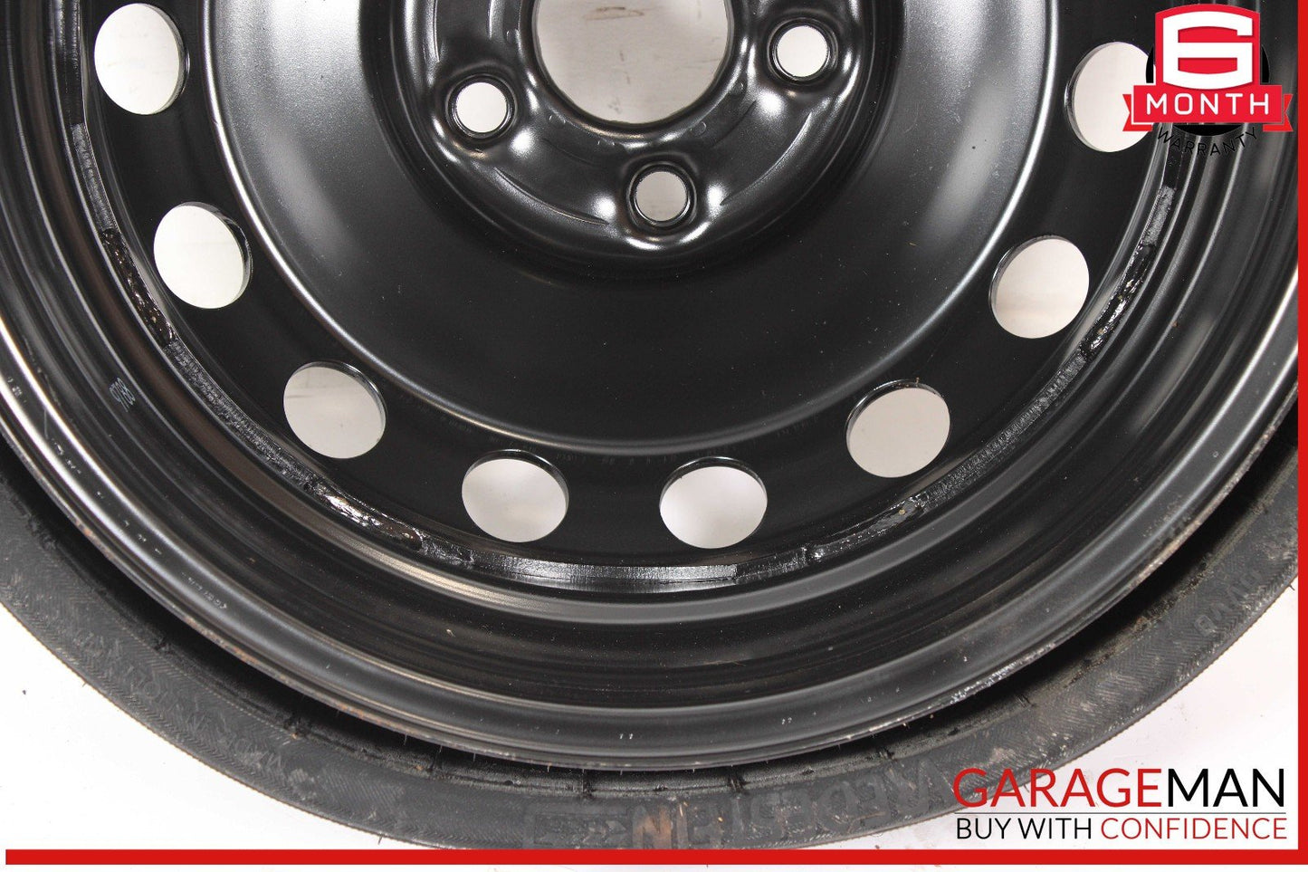 07-15 Audi Q7 Emergency Spare Wheel Rim Tire 6.5 x 18 H2 ET53 OEM