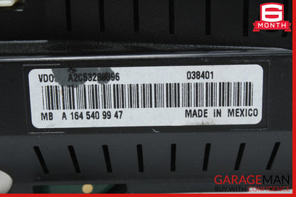 06-08 Mercedes X164 GL450 ML350 Speedometer Odometer Instrument Cluster