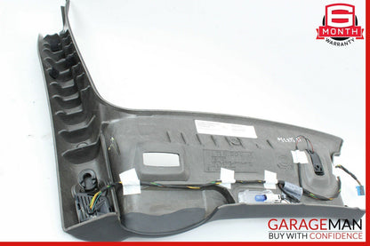 12-16 Mercedes R172 SLK350 Front Left Side A Pillar Trim Cover Panel Black