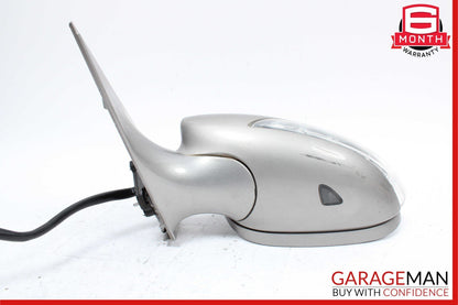 07-09 Mercedes W221 S550 Front Left Side Mirror Door Rear View Cubanite Silver