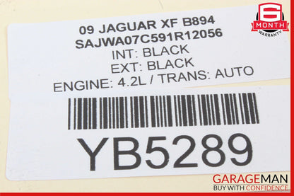09-11 Jaguar XF Gas Pedal Accelerator Assembly 8X239F832A OEM