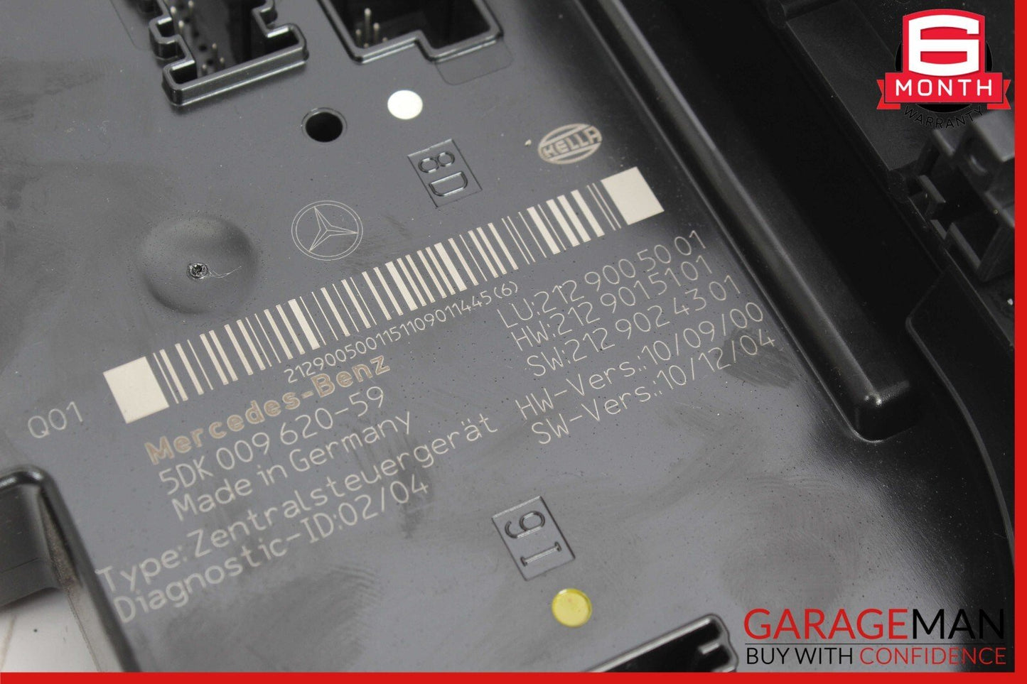 10-18 Mercedes W212 E350 CLS63 AMG Rear SAM Module Relay Fuse Box 2129005001 OEM
