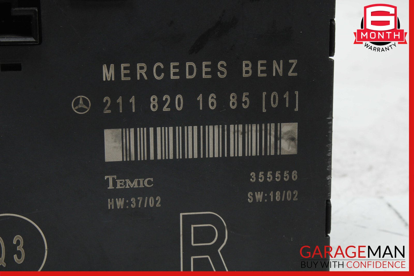 03-09 Mercedes W211 E320 E550 Front Right Passenger Door Control Module OEM