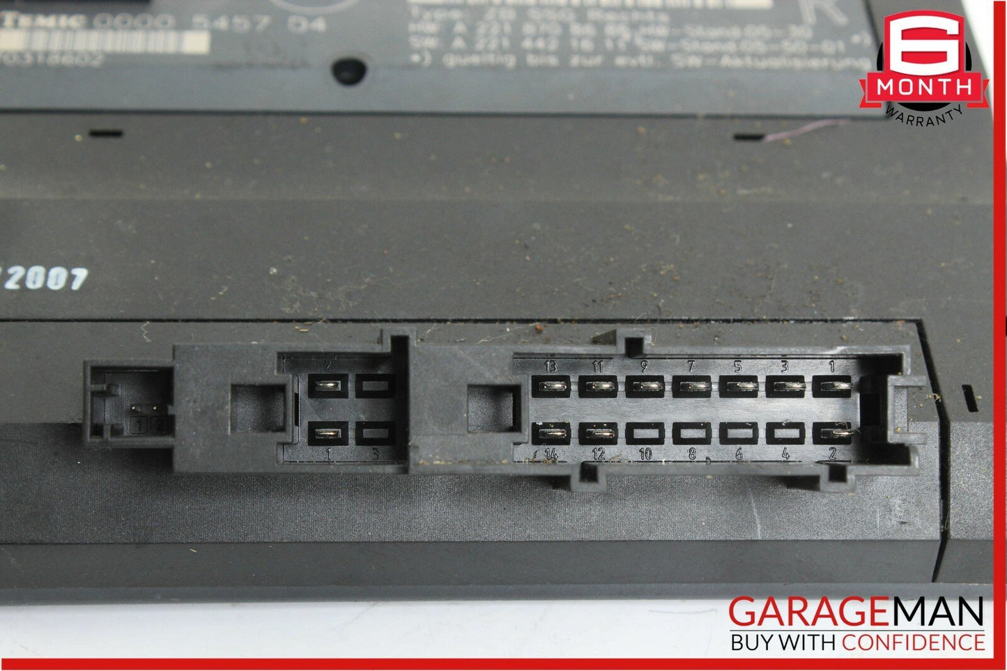 07-09 Mercedes W221 S550 S65 AMG Front Right Side Under Seat Control Module OEM