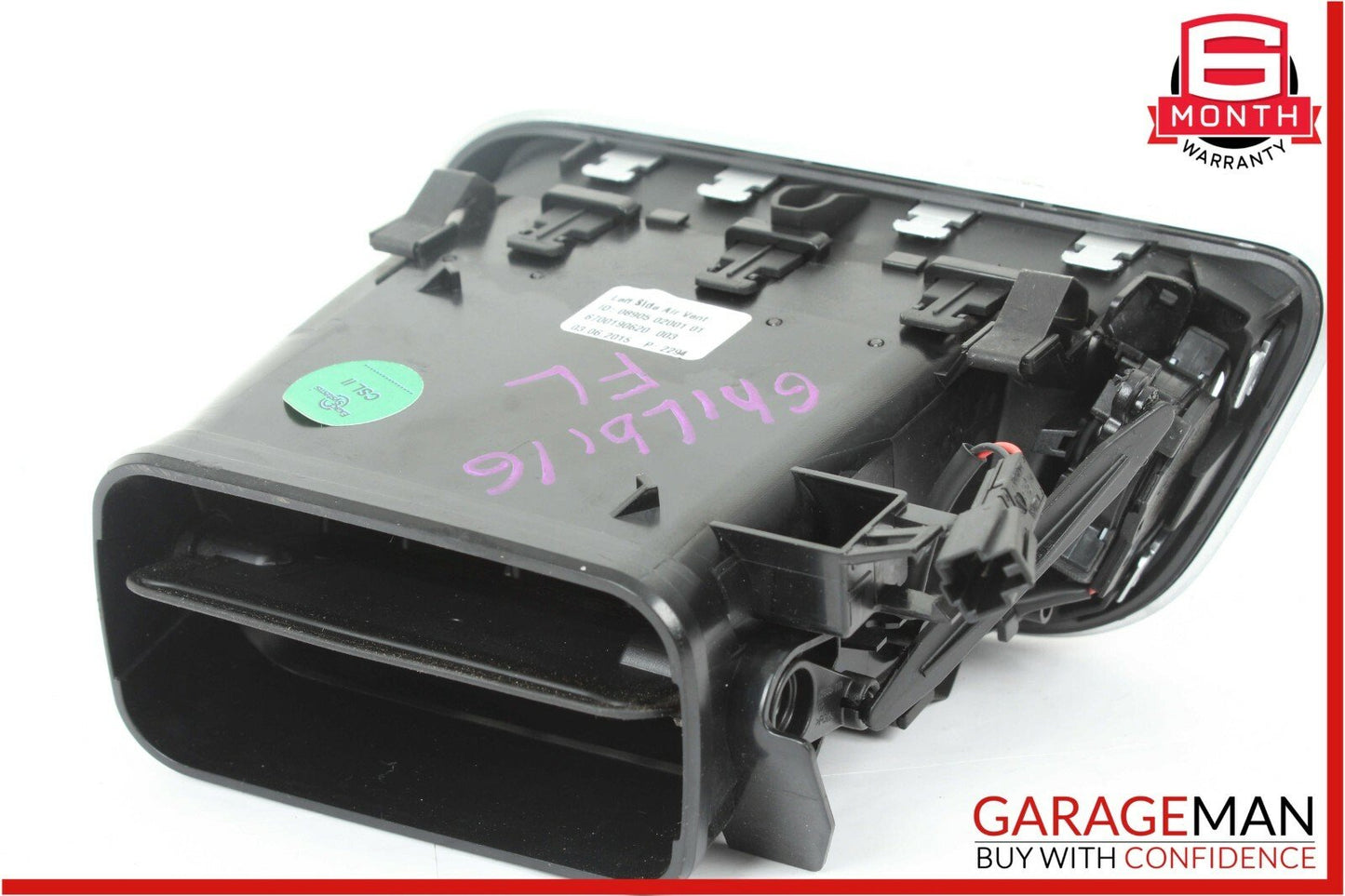 14-17 Maserati Ghibli Front Left Dash AC A/C Air Vent Trim Grill Grille Panel