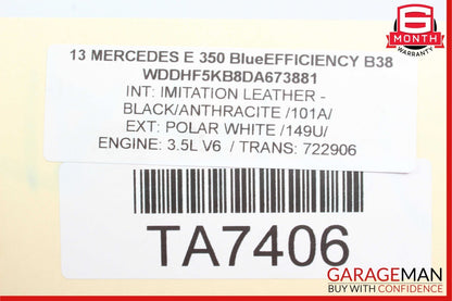 12-16 Mercedes SLK350 C350 ML350 GLE350 3.5L Engine Starter Motor OEM