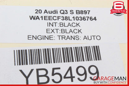 19-24 Audi Q3 Front Right Side Dashboard Vent Nozzle 83B820902