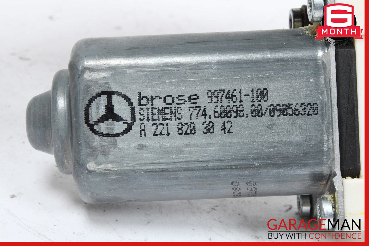07-13 Mercedes S400 S550 S63 AMG Rear Right Door Window Regulator Motor Unit