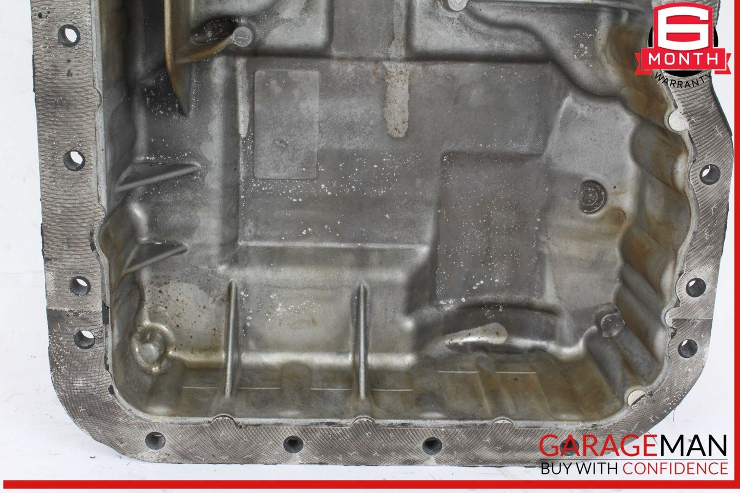 06-11 Mercedes W211 E350 Engine Upper Oil Sump Baffle Pan 2720142102 OEM
