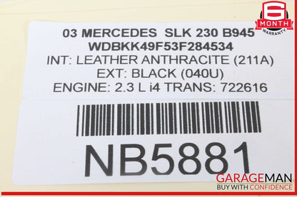 97-04 Mercedes R170 SLK230 SLK320 Rear Left / Right Lower Suspension Control Arm