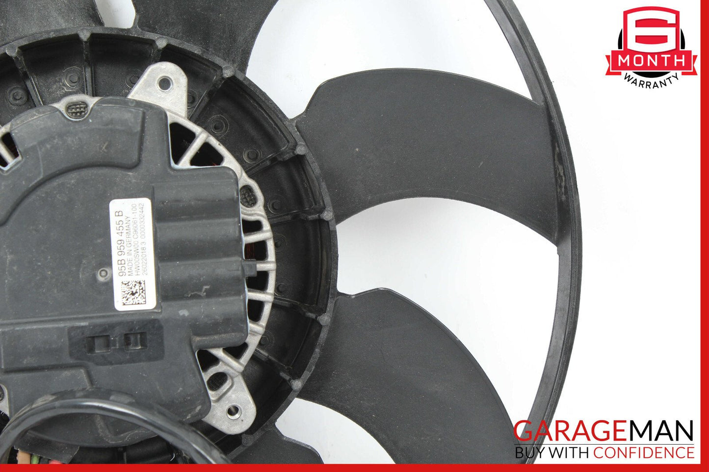 15-18 Porsche Macan S Engine Cooling Fan Motor 95B959455 OEM