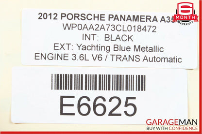 11-13 Porsche Panamera 970 3.6L Rear Diff Differential Axle Carrier OEM 79k