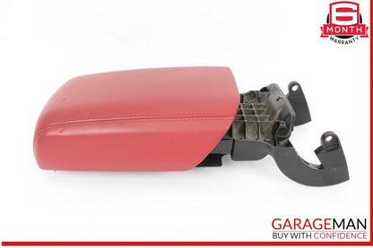 19-24 Porsche Macan 95B Front Center Console Armrest Arm Rest Red OEM