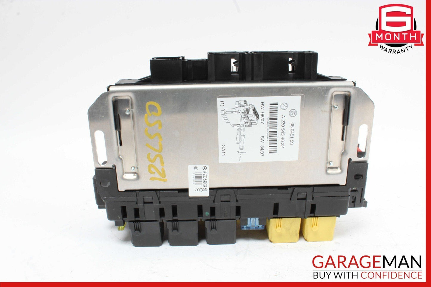 03-12 Mercedes R230 SL500 SL55 AMG Front Left SAM Fuse Box Control Module OEM