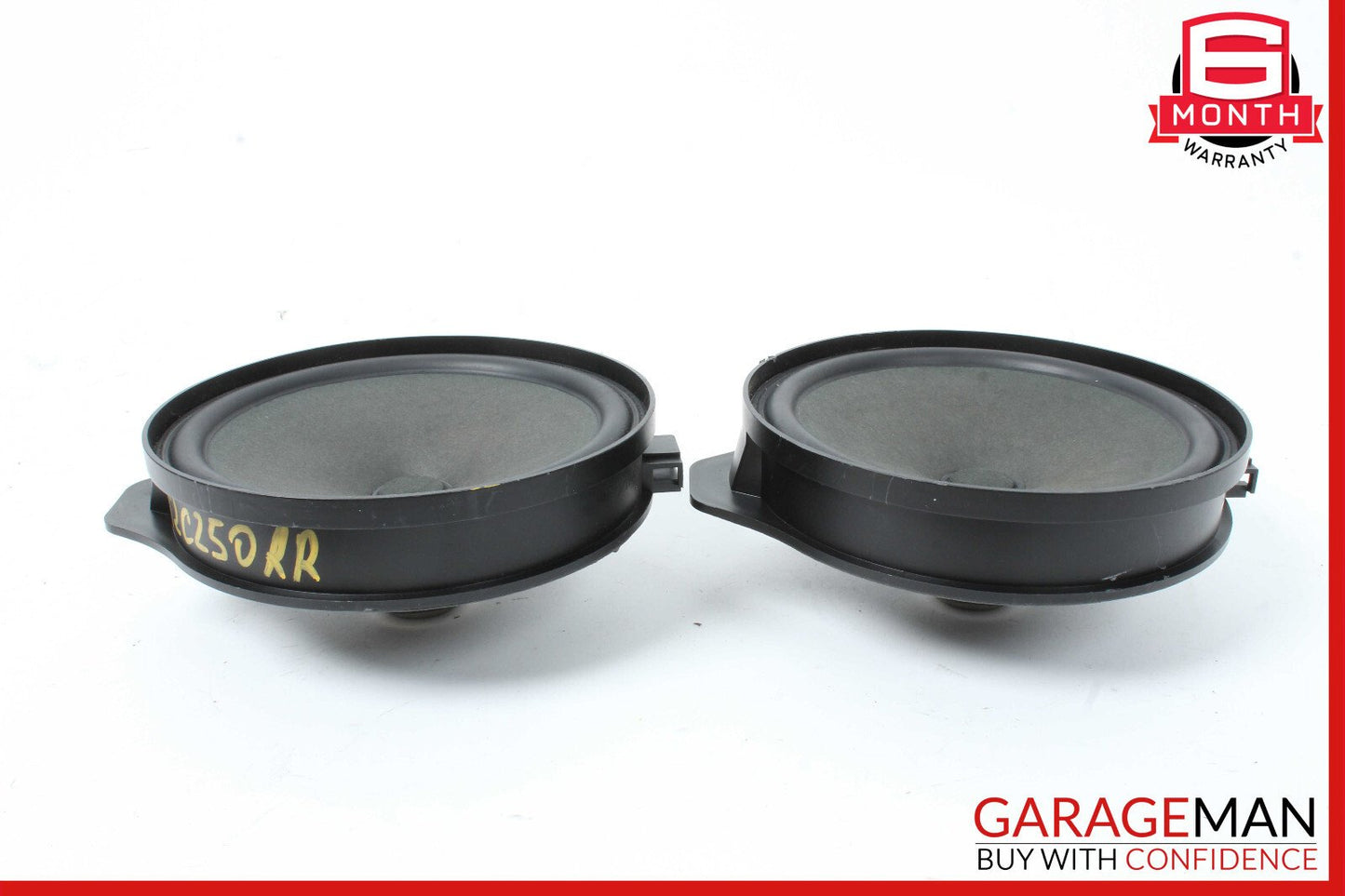 08-14 Mercedes GLK350 C250 C300 Rear Right & Left Side Door Sound Speakers Set