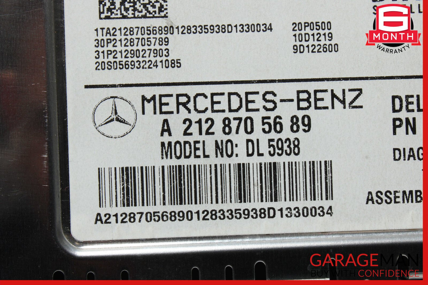 Mercedes W204 C300 SLK250 Sirius Satellite Radio Receiver 2128705689 OEM